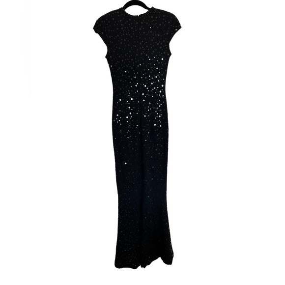 Talbot Runhof Black Sequin Mermaid Gown - Picture 7 of 14